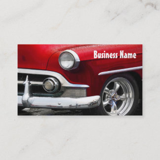 Carte De Visite Aube rouge Chevy