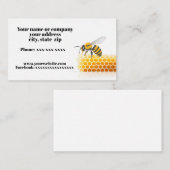 Carte De Visite Aubergère (Devant / Derrière)