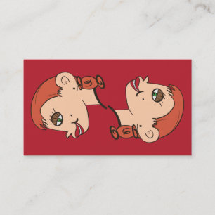 Carte De Visite Auburn Beauté Art femme maquillage Artiste profess