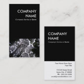 Carte De Visite aucun arbre tactile aménagement (Devant / Derrière)