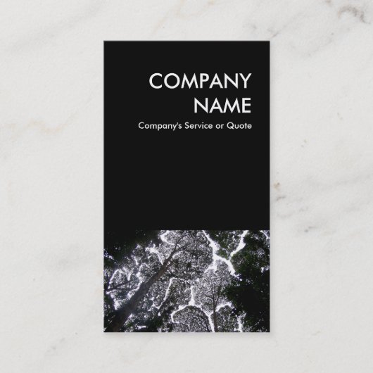 Carte De Visite aucun arbre tactile aménagement (Devant)