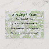 Carte De Visite Aucune nourriture d'entreprise (Dos)