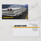 Carte De Visite Aucune zone de dépassement (Devant / Derrière)