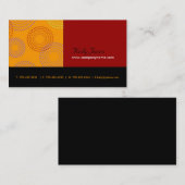 Carte de visite audacieux (Devant / Derrière)