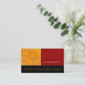 Carte de visite audacieux (Debout devant)