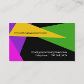 CARTE DE VISITE AUDACIEUX DE MAQUILLEUR (Dos)