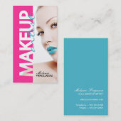 CARTE DE VISITE AUDACIEUX DE MAQUILLEUR (Devant / Derrière)