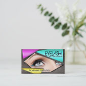 CARTE DE VISITE AUDACIEUX DE PROLONGEMENTS DE CIL (Debout devant)