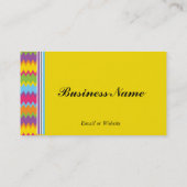 Carte de visite audacieux de Ric Rac (Dos)