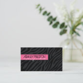 Carte de visite audacieux et élégant d'impression (Debout devant)