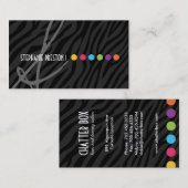 Carte de visite audacieux et élégant d'impression (Devant / Derrière)