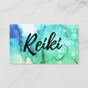 Carte De Visite *~* Audacieux Praticien Guérisseur Master Reiki E
