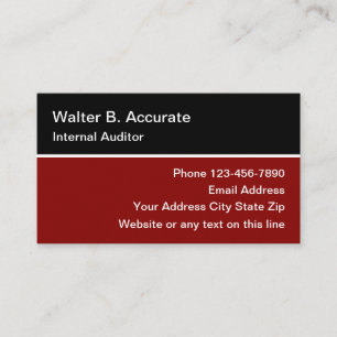 Carte De Visite Auditeur interne