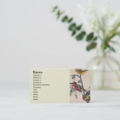 Carte De Visite Audubon Peint Bunting Bird Wildlife (Debout devant)