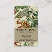 Carte De Visite Audubon Throsé de colibri (Devant)