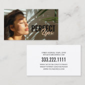 Carte De Visite Augmentation des lèvres Procédure de comblement de (Devant / Derrière)