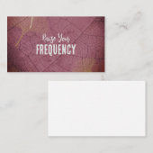 Carte De Visite Augmentez votre devis de fréquence sur les Feuille (Devant / Derrière)