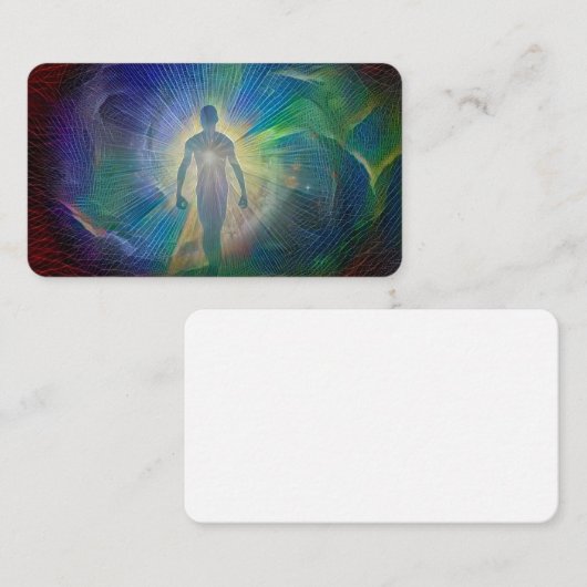 Carte De Visite Aura ou âme (Devant / Derrière)