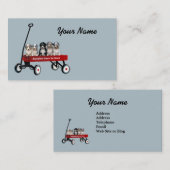 Carte de visite australien d'amant de berger (Devant / Derrière)