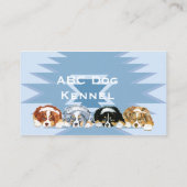 Carte de visite australien de coutume de chiots de (Dos)