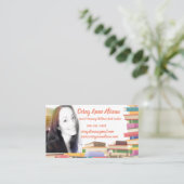 Carte de visite auteur (Debout devant)