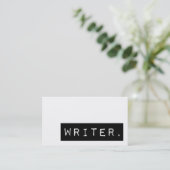 Carte De Visite auteur (Debout devant)