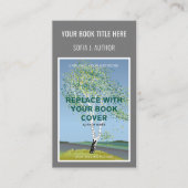 Carte De Visite Auteur Anther couverture de livre Éditeur promotio (Devant)