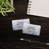 Carte De Visite Auteur d'aquarelle fumée