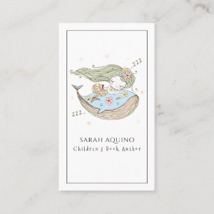 Carte De Visite Auteur de Mermaid And Whale pour enfants