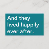 Carte De Visite Auteur de promotion de livre romancier (Devant)