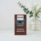 Carte De Visite Auteur de retro sur bois (Debout devant)