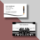 Carte De Visite Auteur indépendant professionnel