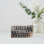 Carte De Visite Auteur. .retirW (Debout devant)