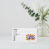 Carte De Visite Auteur superbe (Debout devant)