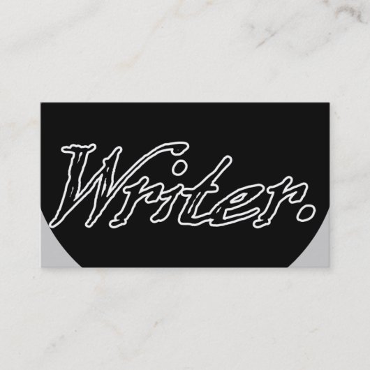 Carte De Visite Auteur Uncircled (Devant)