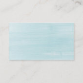 Carte De Visite Autisme Patience autistique Information sur la gen (Dos)