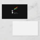 Carte De Visite Autisme Puzzle Pièce Tshirt Sensibilisation autist (Devant / Derrière)