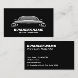 Carte De Visite Auto Body Car