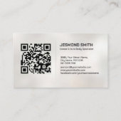 Carte De Visite Auto Body Work Custom Car Paint (Dos)