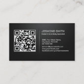 Carte De Visite Auto Body Work Custom Car Paint (Dos)