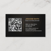 Carte De Visite Auto Body Work Custom Car Paint (Dos)