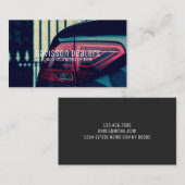 Carte De Visite Auto de concessionnaire automobile moderne (Devant / Derrière)