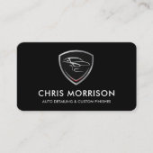 Carte De Visite Auto Detailing Mobile Car Wash (Devant)