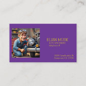 CARTE DE VISITE " AUTO MÉCANIQUE " (Devant)