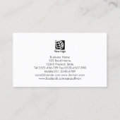 Carte De Visite Auto Mechanic Car Wrench Icon (Dos)