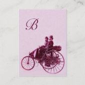 Carte De Visite AUTO REPAIR AUTOMOGRAM rose violet or (Dos)