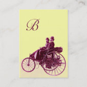 Carte De Visite AUTO REPAIR AUTOMOGRAMME crème violette (Dos)