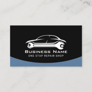 Carte De Visite Auto Repair Automotive Professional Car Mechanic