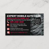 Carte De Visite Auto Repair & Car AC Specialist Custom Logo QR Cod (Devant)