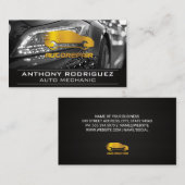 Carte De Visite Auto Repair | Car Services (Devant / Derrière)